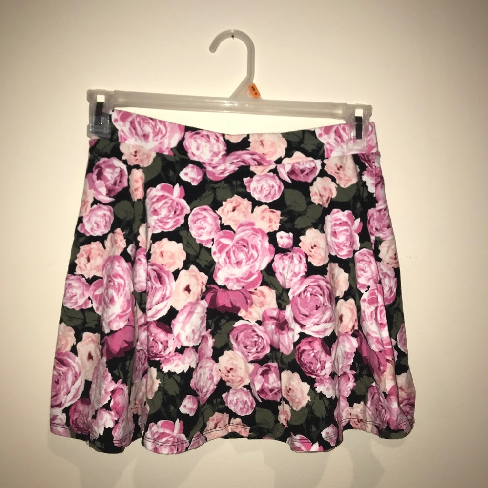 Rose Skater Skirt
